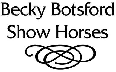 Becky Botsford Show Horses