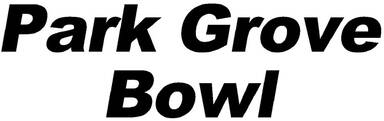 Park Grove Bowl