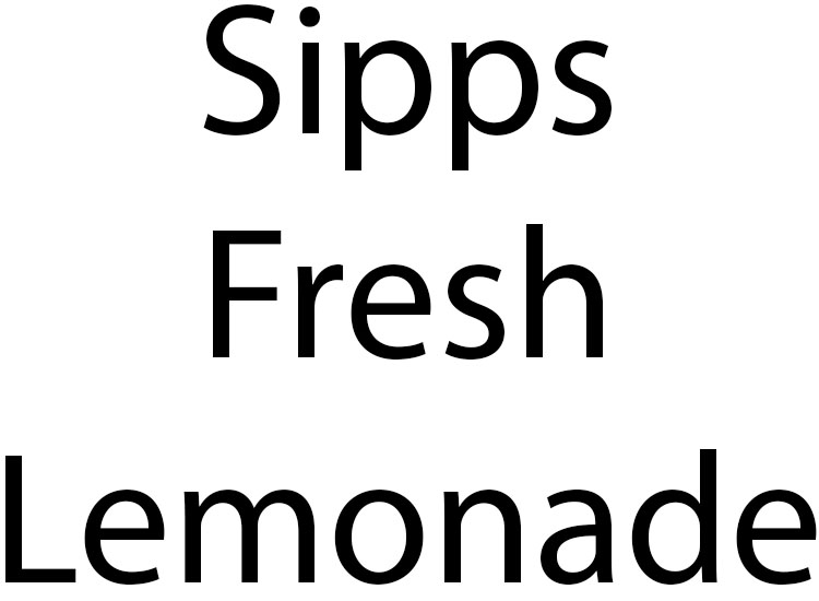 Sipps Fresh Lemonade