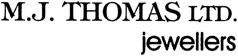 M.J. Thomas Ltd. Jewelers