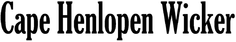 Cape Henlopen Wicker