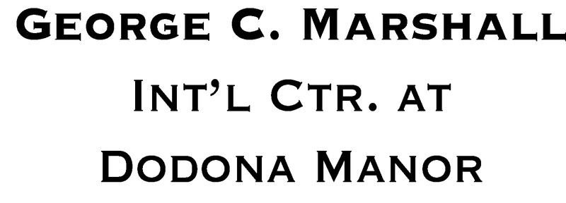 George C. Marshall Int'l Ctr. at Dodona Manor