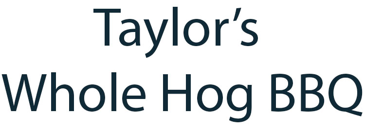 Taylor's Whole Hog BBQ